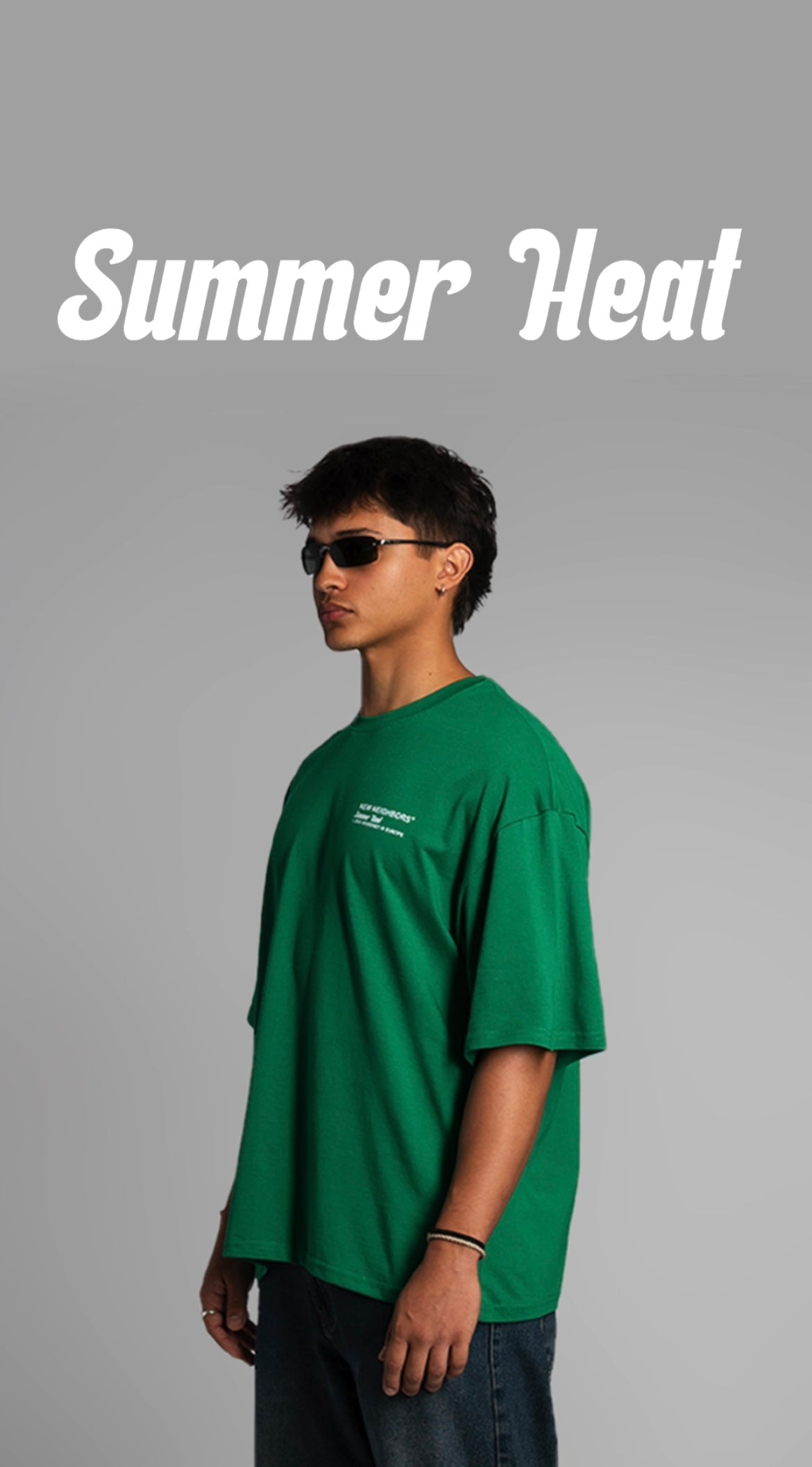SUMMER HEAT-SHIRT GREEN