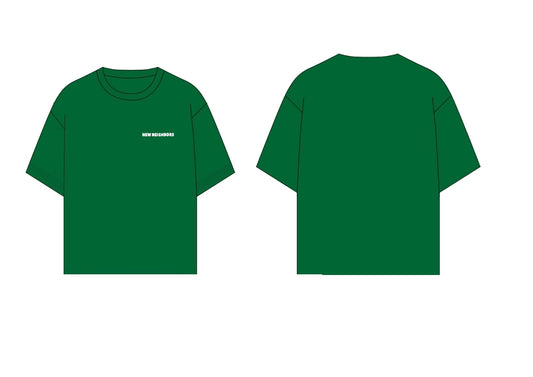 NEW NEIGHBORS BASIC T-SHIRT GREEN
