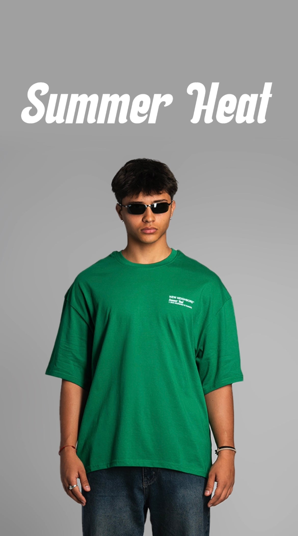 SUMMER HEAT-SHIRT GREEN